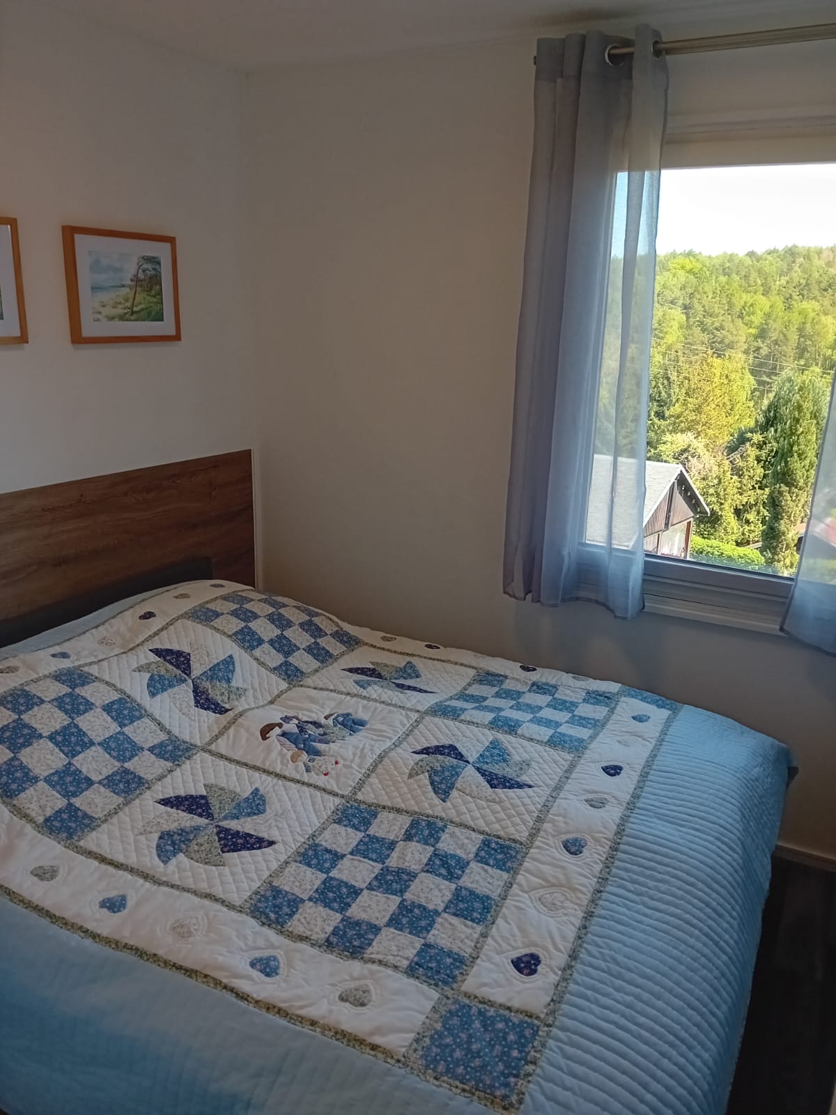 Ferienhaus Kriebstein Schlafzimmer